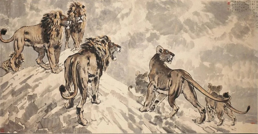 鮮為人知的俄羅斯藏徐悲鴻早期抗戰畫作