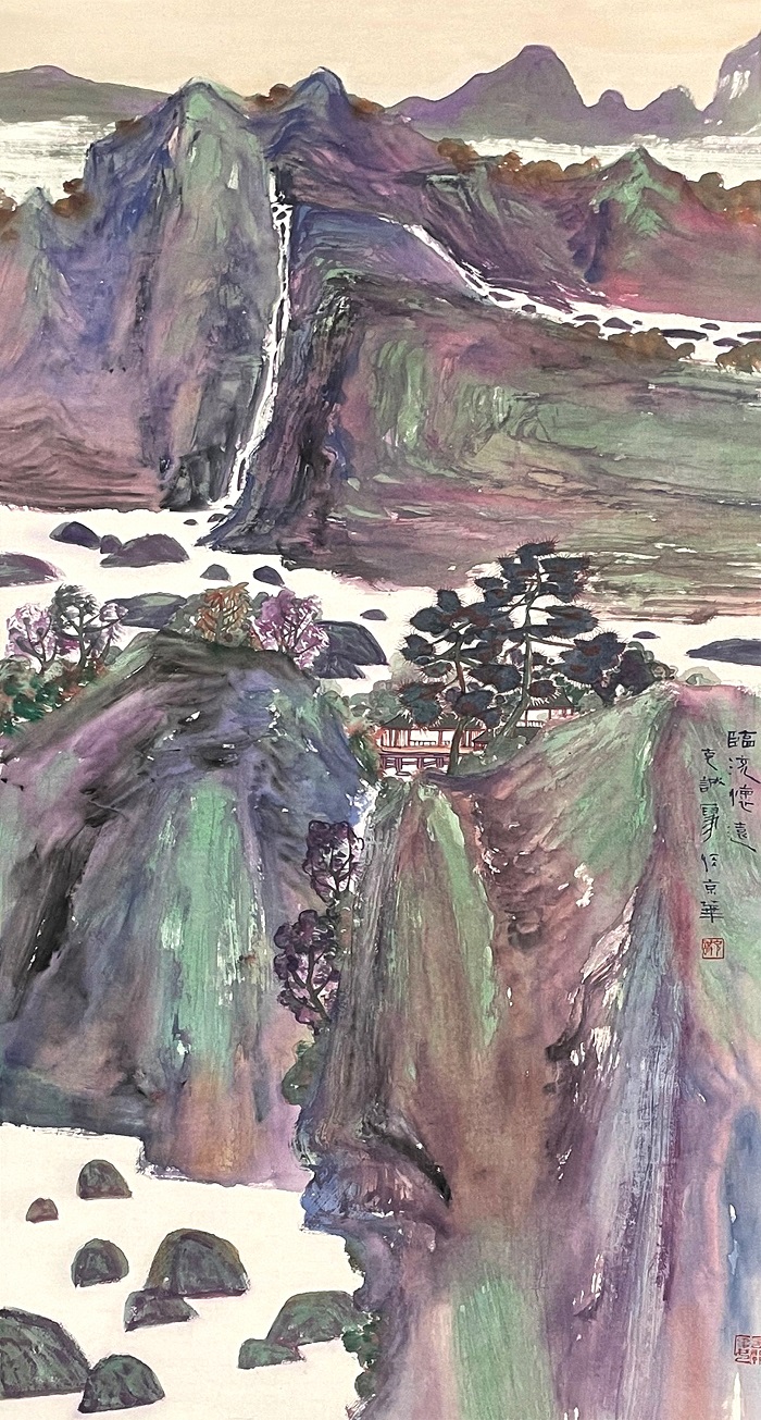 4.牛克誠 臨流懷遠(yuǎn) 70x138cm.jpg 4.牛克誠 臨流懷遠(yuǎn) 70x138cm.jpg