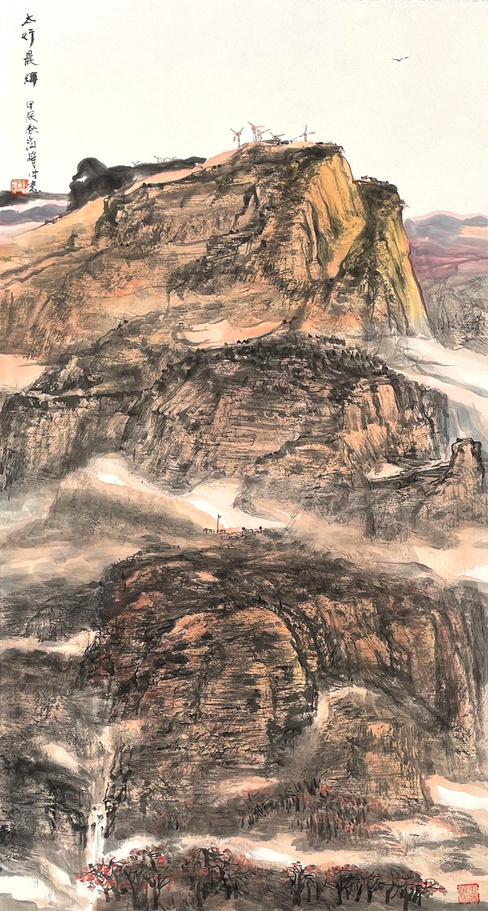 6.祁海峰 太行晨輝 68x136cm.jpg 6.祁海峰 太行晨輝 68x136cm.jpg